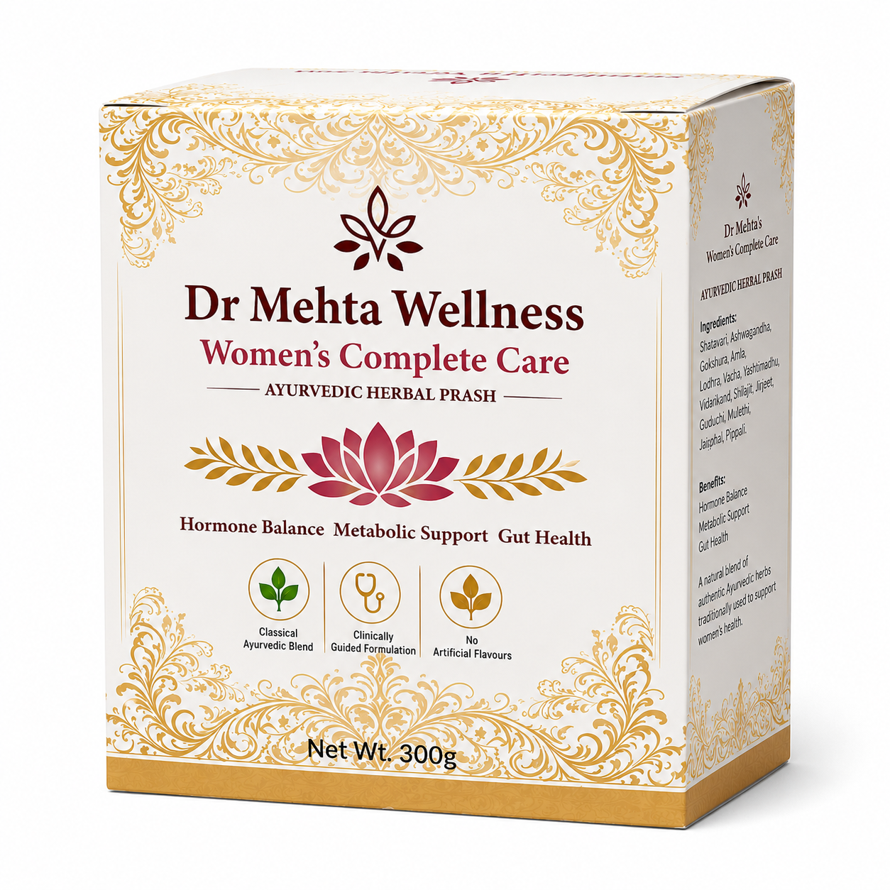 Dr Mehta Wellness Women's Complete Care Ayurvedic Herbal Prash, 300g