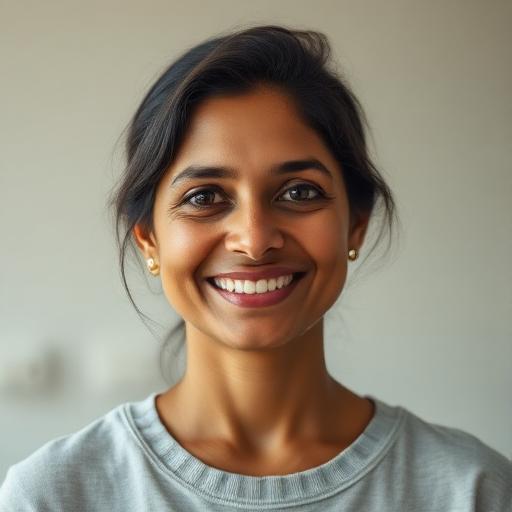Patient portrait placeholder — pending real photography
